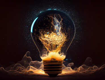 glowing-filament-ignites-ideas-innovative-solutions-generated-by-aia